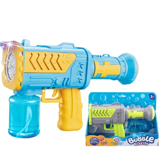 Electric Bubble Gun and Bazooka Toy: Perfect Summer Entertainment for Kids