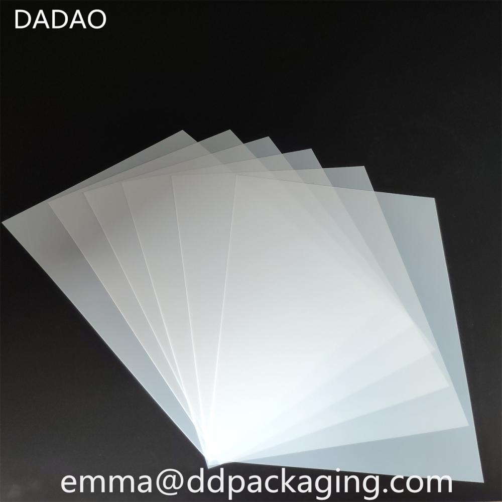 7.5MIL 10mil aangepaste grootte Doorschijnend Mylar Stencil Sheet