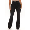 Donne Classic Skinny Flare Jean Pantaloni