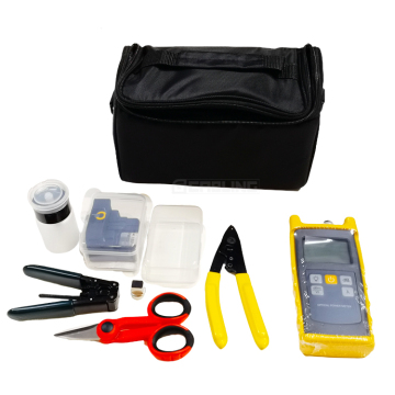 FTTH Fiber Optic Tool Kit with Power Meter and VFL Tester