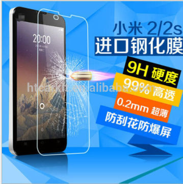 Premium tempered glass for hongmi Note 0.26mm 9H 2.5D Factory Direct sale price HIgh quality