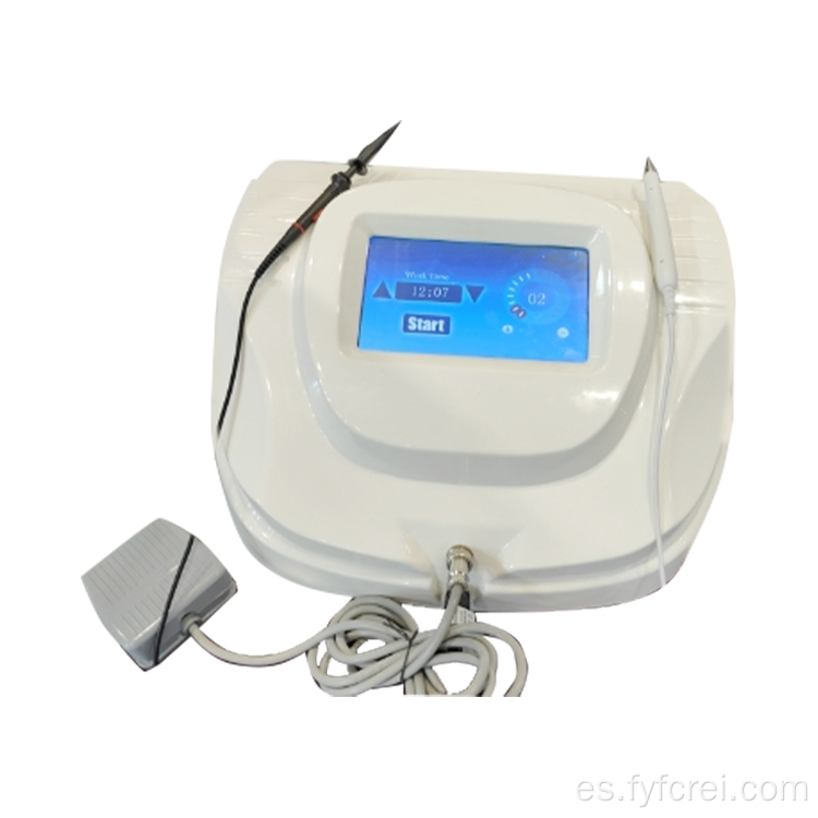 Máquina de electrólisis y eliminación de arañas vasculares de alta frecuencia sin dolor con eliminador de manchas negras faciales