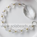 Chunky 270 mm lengte Crystal Bead Drop