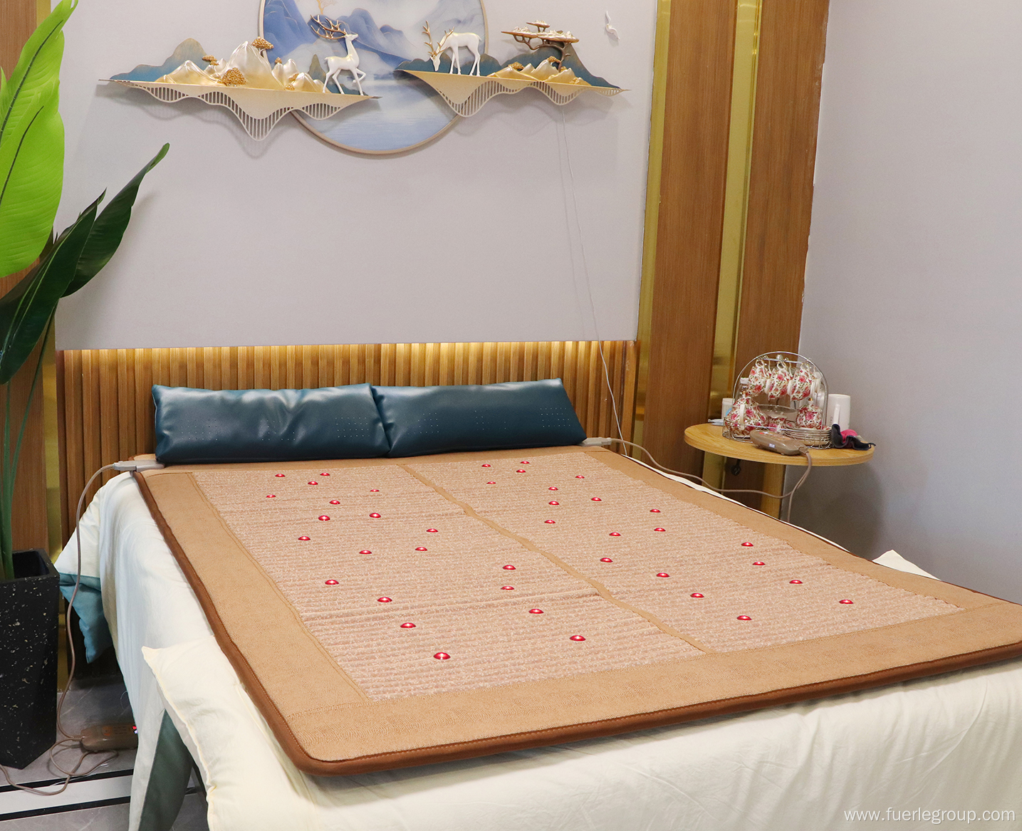 negative ion infrared magnetic mattress pad