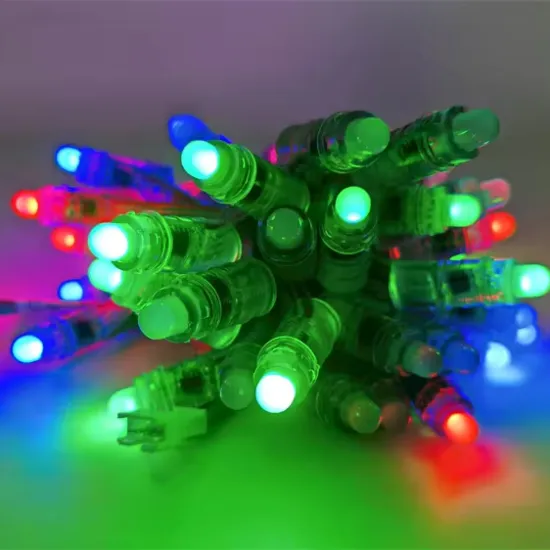 Permanent 5V 12MM Outdoor Color Decorative LED Light String for Advertising