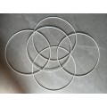 PTFE Oリングシートガスケット100％PTFEガスケット