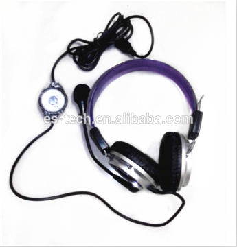 Cheap Mic Call Center Headphones