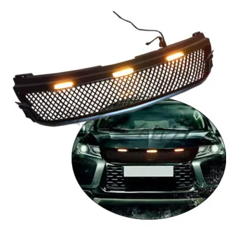 ABS Car Front Grille Bumper Grille Trim for Montero Pajero 2016+