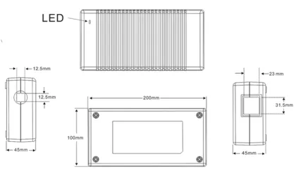 180W 19V 9.49 POWER ADAPTER FOR HP