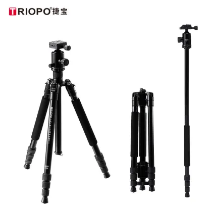 Triopo T258: 62" Extendable Phone Tripod & Selfie Stick