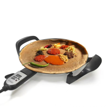 Electronic Chapatti and Injera Machine - 40cm to 46cm Tortilla Stove Pan