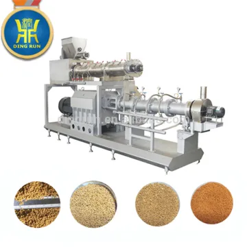 floating fish feed pellet equipment extruder