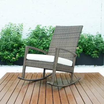 High-Quality Patio Rattan Rocking Chair