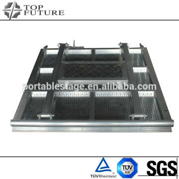 Durable cheapest chrome-finish crowd control barrier