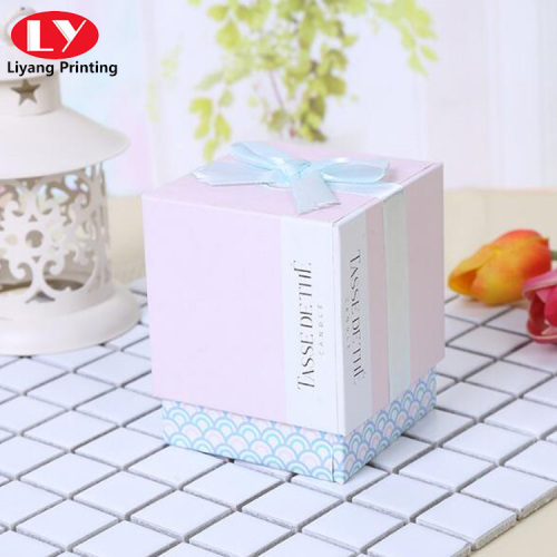 Kotak hadiah kristal lilin parfum berkualitas tinggi