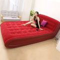 Muebles de dormitorio cama inflable de aire fácil de inflar