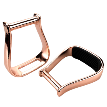 Rose Gold Horse Racing Equipment Stirrups