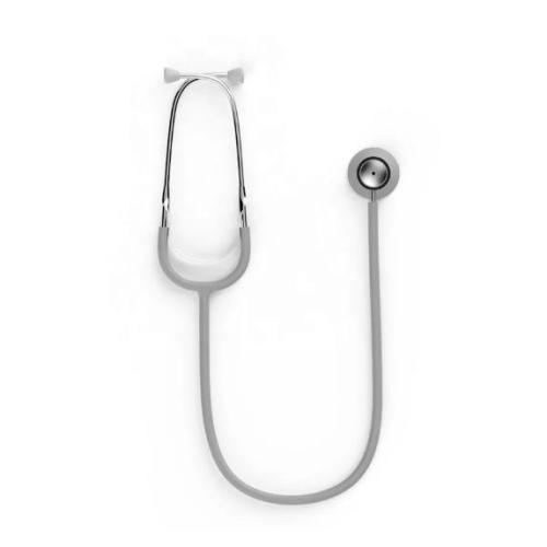 Professional Hospital Doctor Dual Head Stethoskop grau