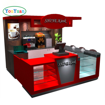 Bubble Tea Kiosk and Bakery Display Cabinet for Sale