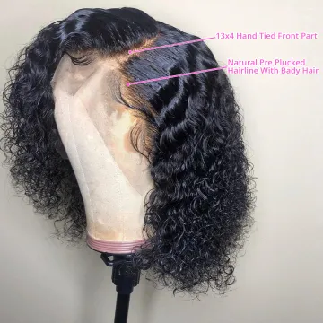 Brazilian Hair Cuticle Aligned Hair Bob Lace Wig , Human Hair Lace Front Wig Orange Wigs For Black Women
