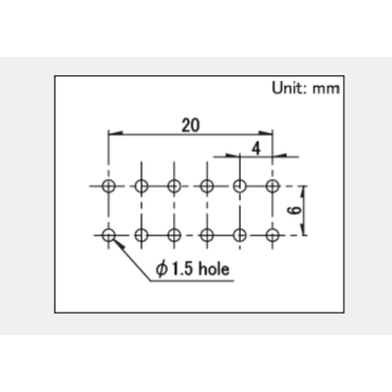 Spun series push switch