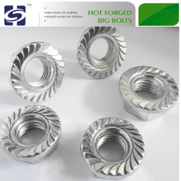 Flange Nut DIN6923,flange bolt and nut