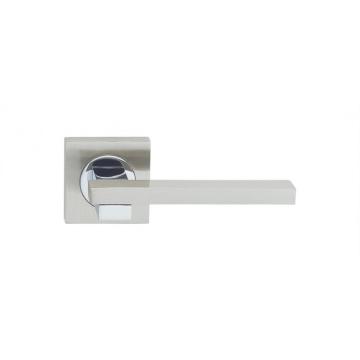 Interior comely aluminum zinc door handle on rose