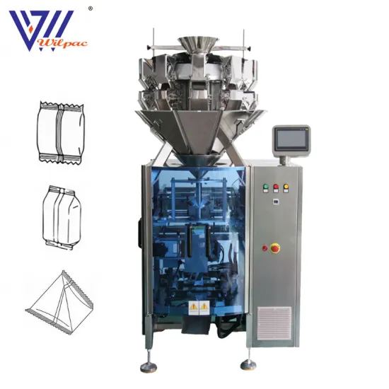 Automatic Packing and Weighing Machine for Bean Sprouts, Dried Fruits, Popcorn, Coffee Beans, and Nuts