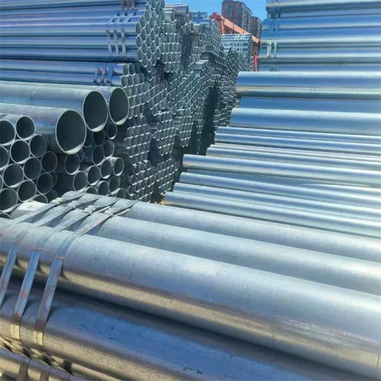 4 Inch Galvanized Round Steel Pipe