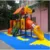 Outdoor safety basketball playground surface