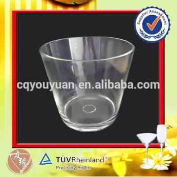 2100ml capacity glass ice bucket for wine cooler
