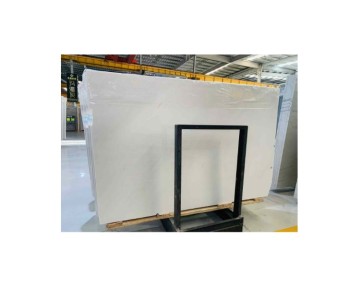 Customized Modern Greek White Onyx Marble Slab and Polaris White Marble Tiles