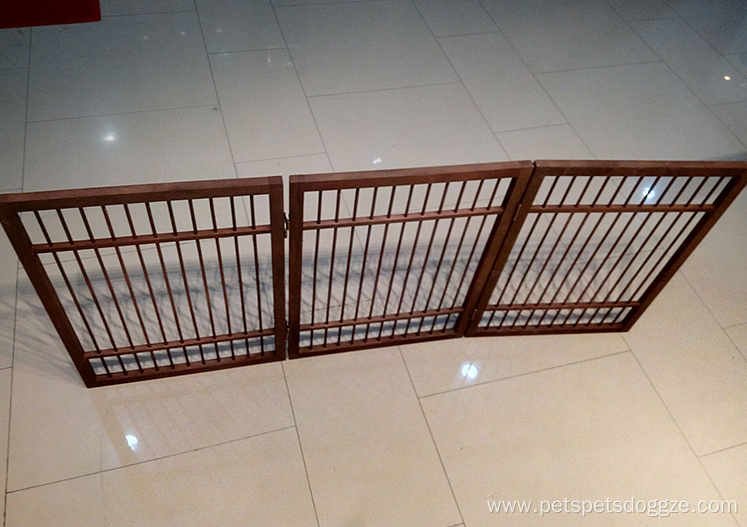 Foldable Wooden Dog Pet Fence Pet Cage