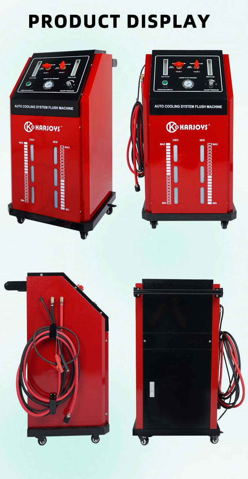 Auto Cooling System Flush Machine: Antifreeze Replacement And Engine ...