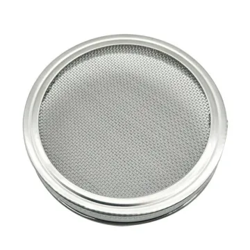 304 Stainless Steel Round Filter Disc Mesh Sprouting Lid