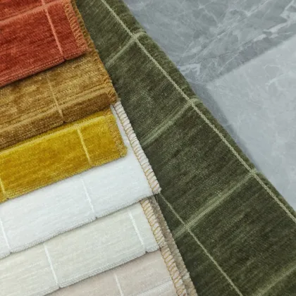 Home Textile Textured Chenille Fabric 100% Polyester Fabric