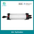 Silinder silinder pneumatik silinder sisi untuk corrugator