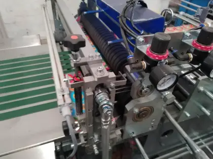 servo control zipper bag making machinery