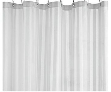 Satin Stripe Shower Curtain