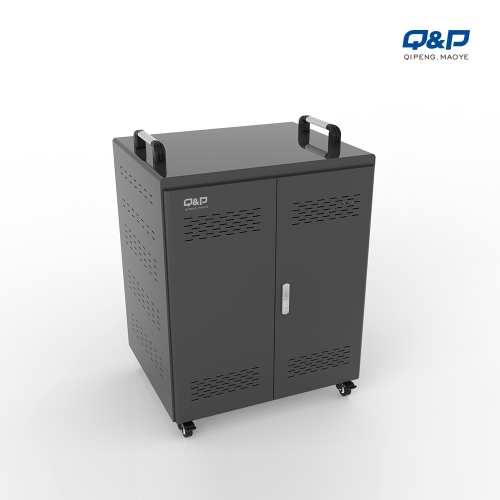 SYNC Data VR device charging cart in school