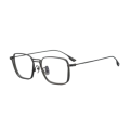 Titanium Rectangle Designer Silver Frame Glasses Online