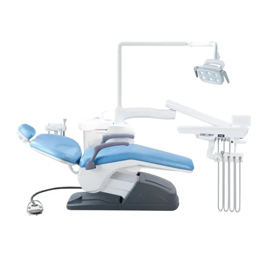 High-Quality Dental Chair Unit with Optional Colors and Real Leather