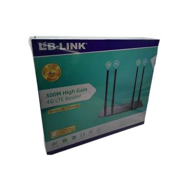 4G ซิมการ์ด LB ลิงค์ LTE CPE450M เราเตอร์ไร้สายพร้อมเสาอากาศ 4 เสาและโมเด็มการส่งความเร็ว Wi-Fi 300Mbps Wi-Fi