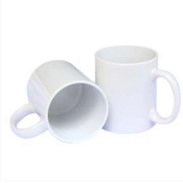 11 oz Porcelain White Mug for Custom Logo Sublimation
