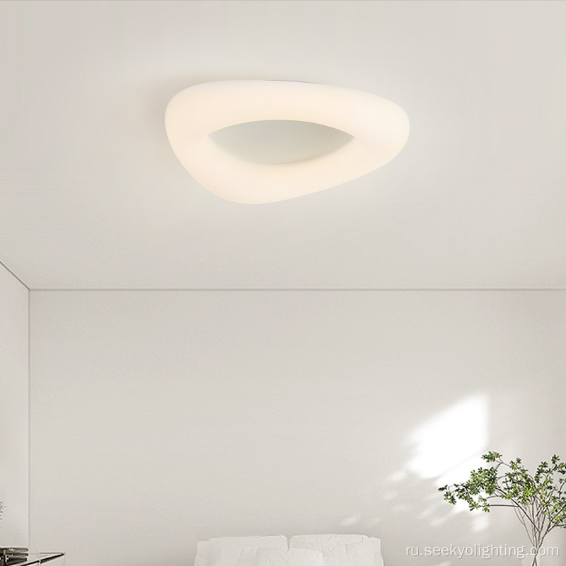 Круглые светодиодные потолочные лампы современный дизайн для спальни