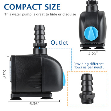 Most Popular Selling QD-6800 Aquarium Water Submersible Pump