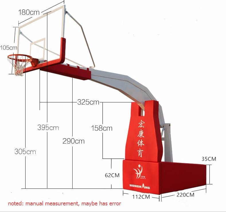 Portable FIBA Approved Basketball Stand by Hongkang
