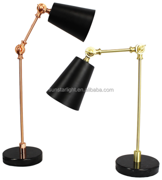American and European Style Flexible Arm Metal Reading Lamp