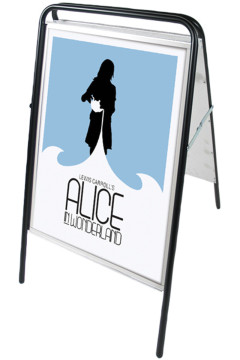 PS-1603 Pavement Signs-Round steel tube