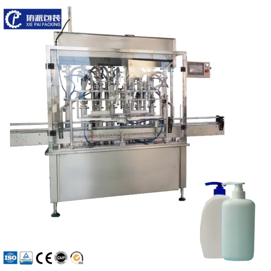 Automatic Liquid Soap and Detergent Filling Machine